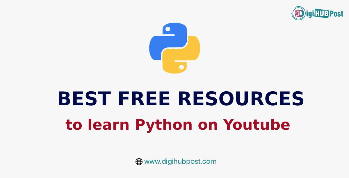 Best Free Resources to learn Python on YouTube